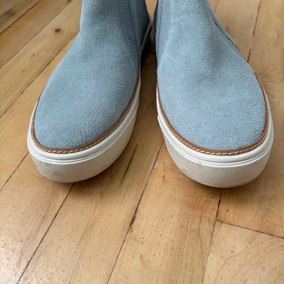 TOM'S Womens Bryce Shoes Stone Grey Suede Size 7.5 Great Condition - Picture 9 of 11